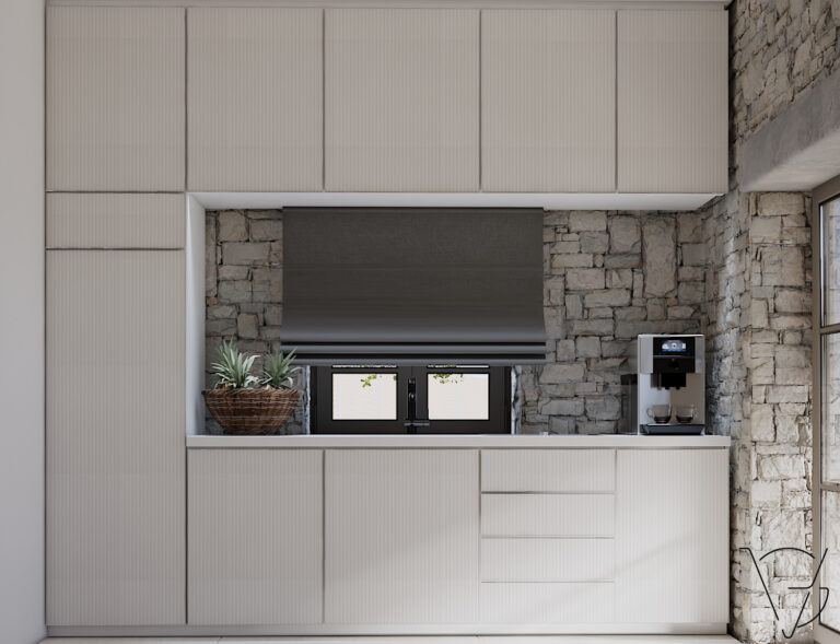 Suites Interior - Kitchen Storage