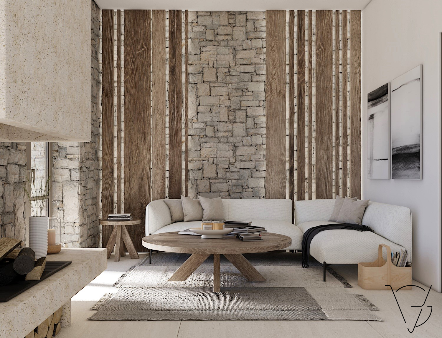 Suites Interior - Living Room